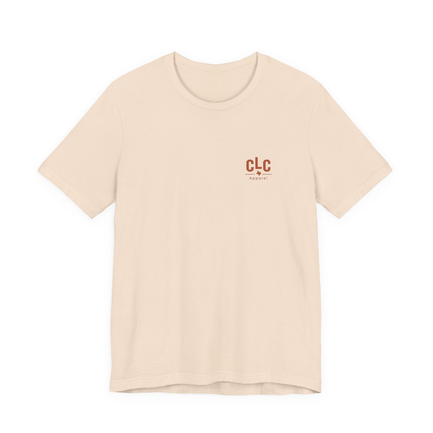 Soft cream Texas Smoke graphic tee with western BBQ design