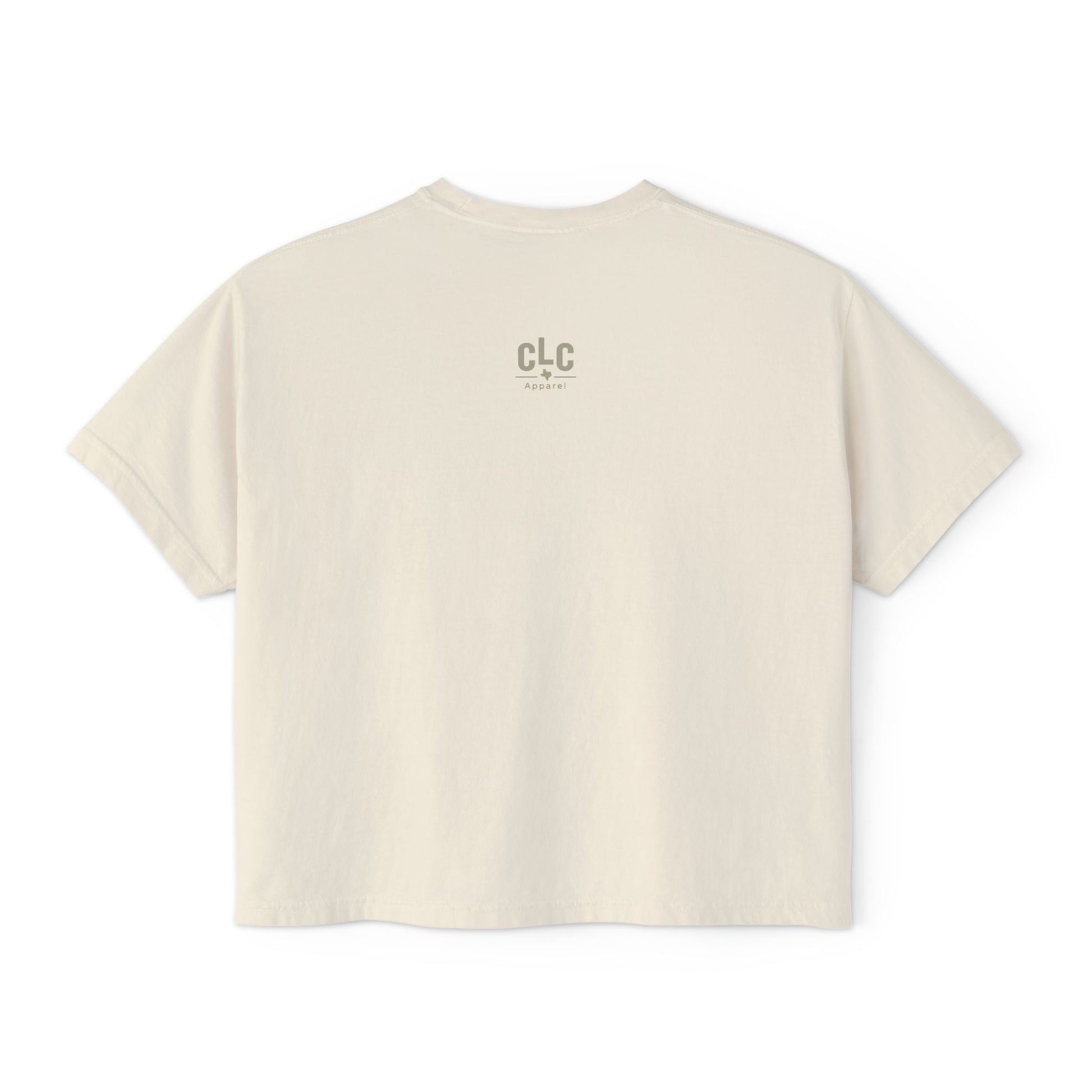 County Line Cookers logo printed on back neck of Smoke Show t-shirt