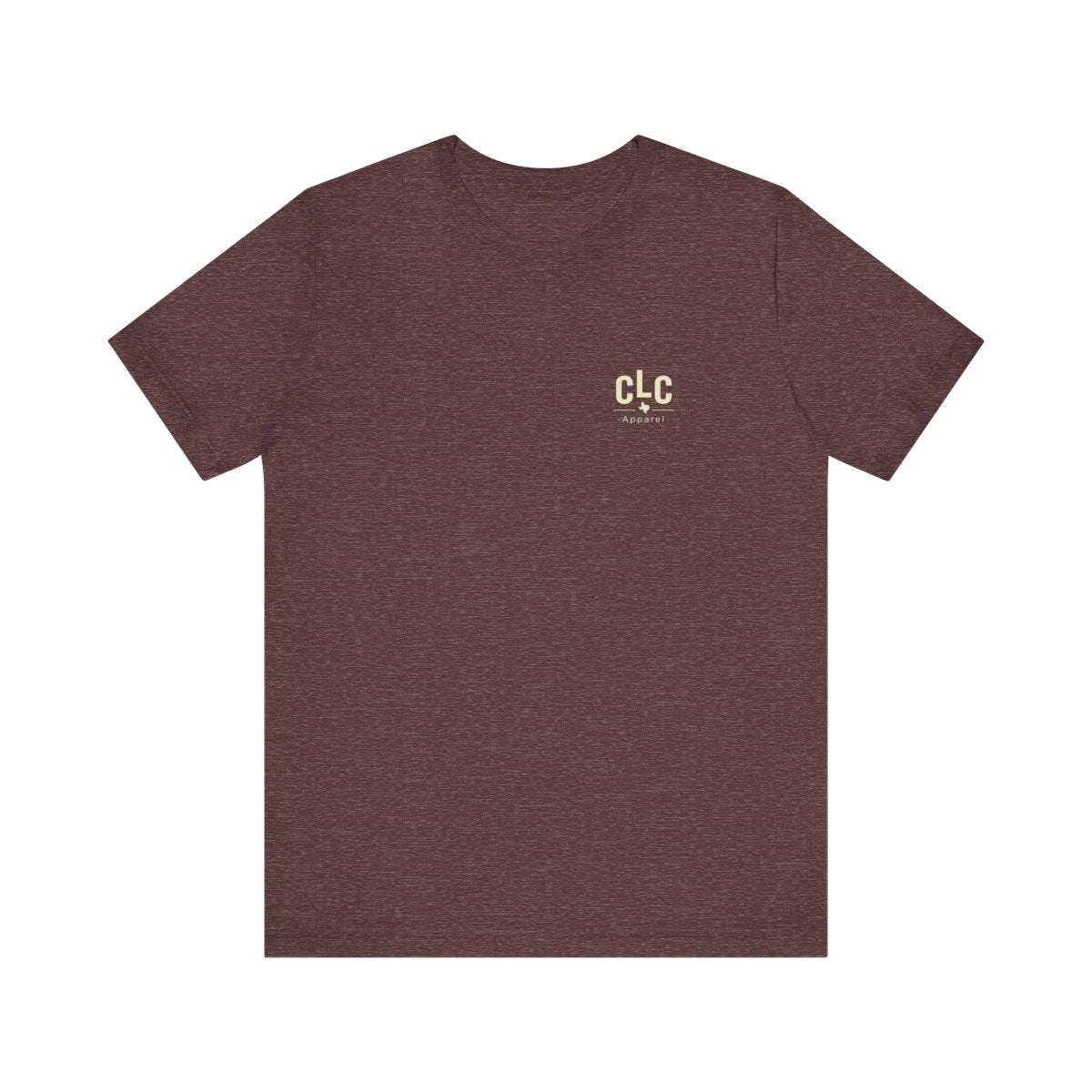 Unisex Bella Canvas 3001 BBQ t-shirt showing relaxed fit and fabric texture