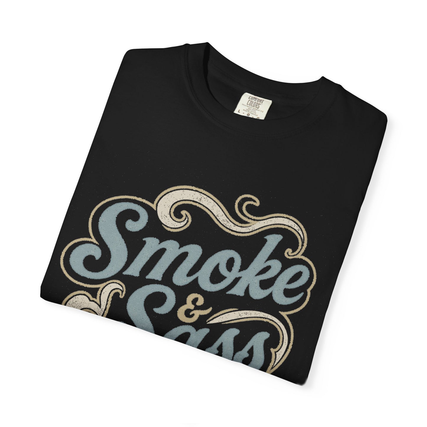Black Smoke & Sass graphic t-shirt by County Line Cookers